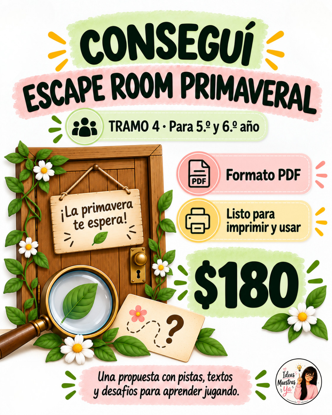Escape Room Primaveral. Tramo 4