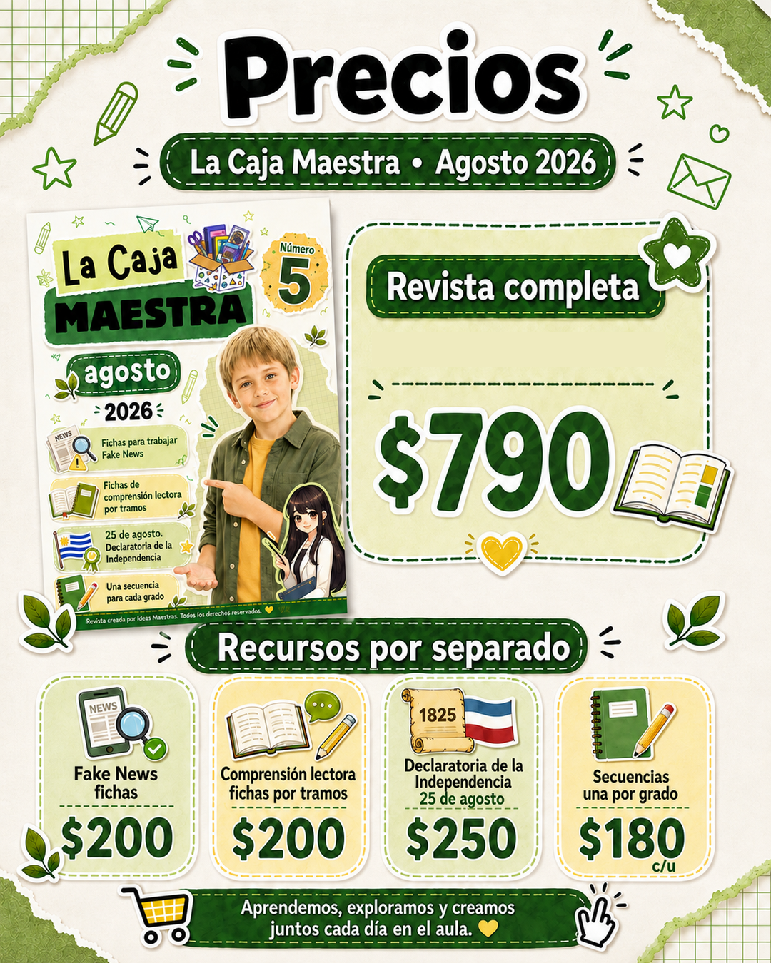 La Caja Maestra. Edición Agosto 2026