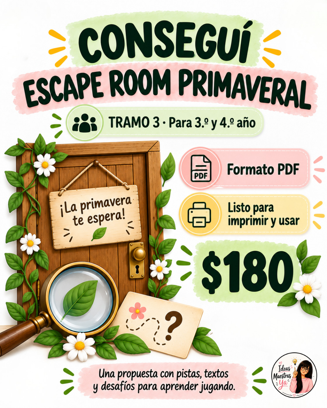Escape Room Primaveral. Tramo 3