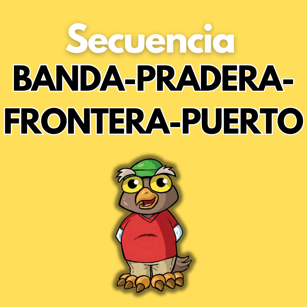 Secuencia Didáctica: Banda-Pradera-Frontera-Puerto. Cuarto grado
