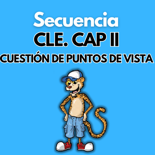 Secuencia Didáctica: CLE Cap II "Cuestión de puntos de vista". Sexto grado