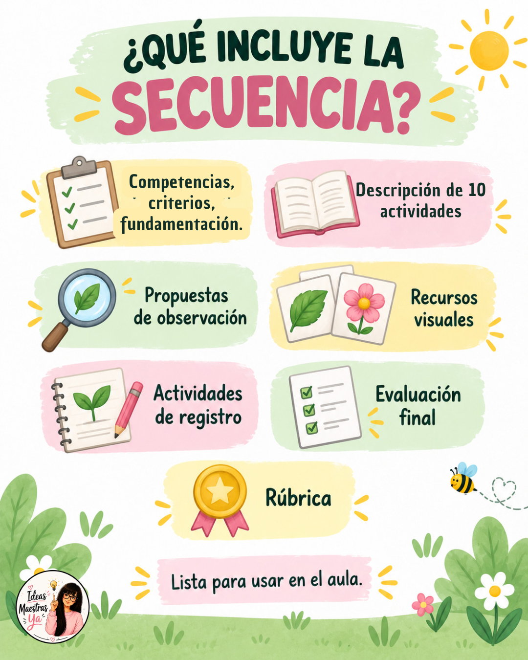 Secuencia Didáctica: Los órganos de la planta. Primer grado. (Recurso que pertenece a Caja Maestra de Setiembre 2026)