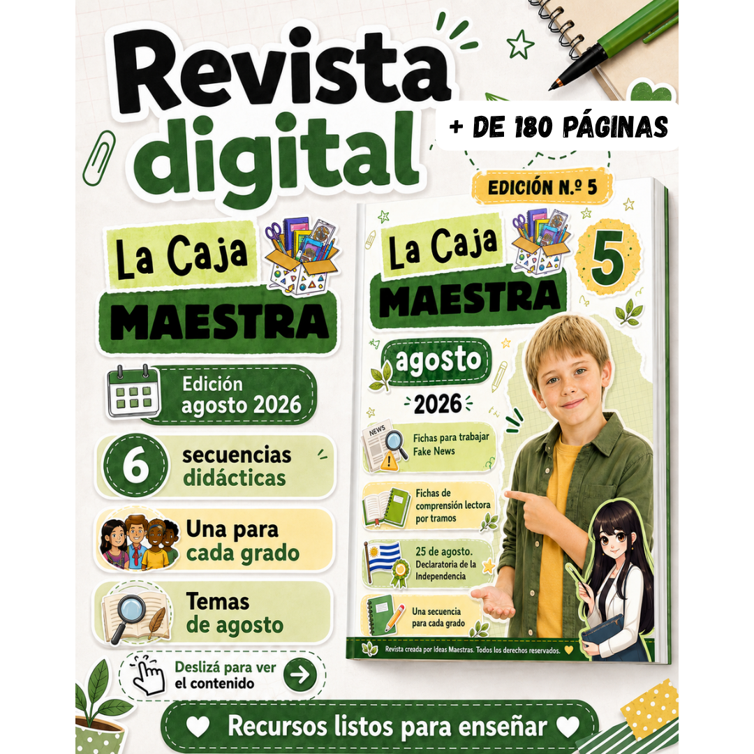 La Caja Maestra. Edición Agosto 2026