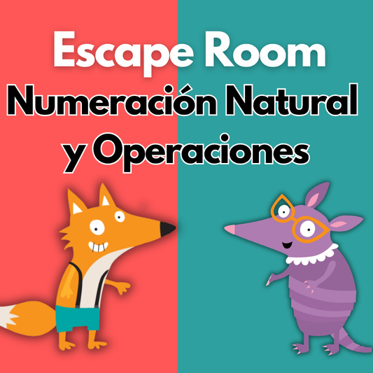 Escape Room. Numeración Natural y Operaciones. Primer Ciclo.