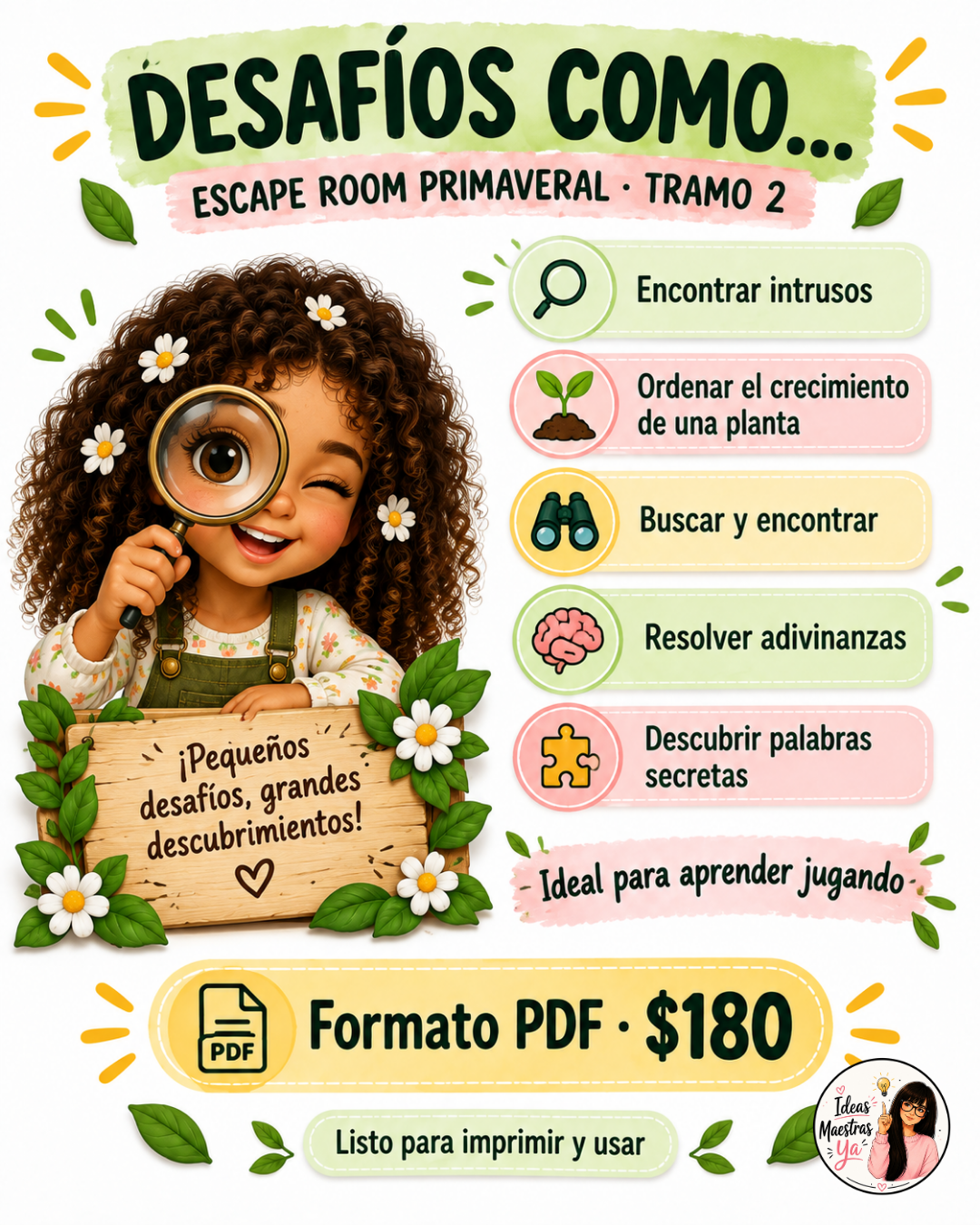 Escape Room Primaveral. Tramo 2