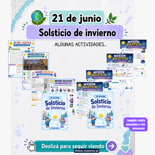 21 de junio. Solsticio de invierno. (Recurso que pertenece a Caja Maestra de Junio 2026)