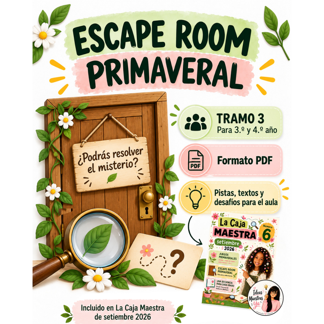 Escape Room Primaveral. Tramo 3