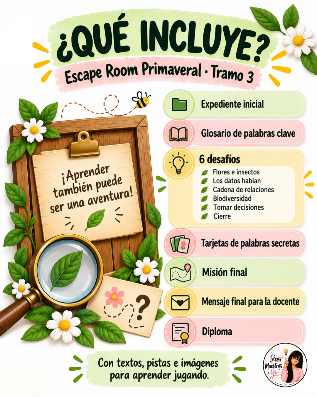 Escape Room Primaveral. Tramo 3
