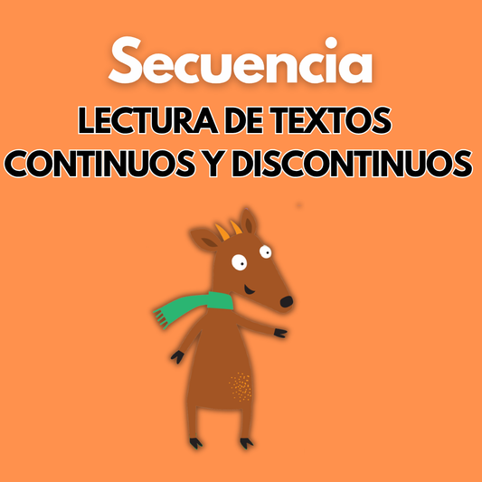 Secuencia Didáctica: Lectura de textos continuos y discontinuos. Tercer grado