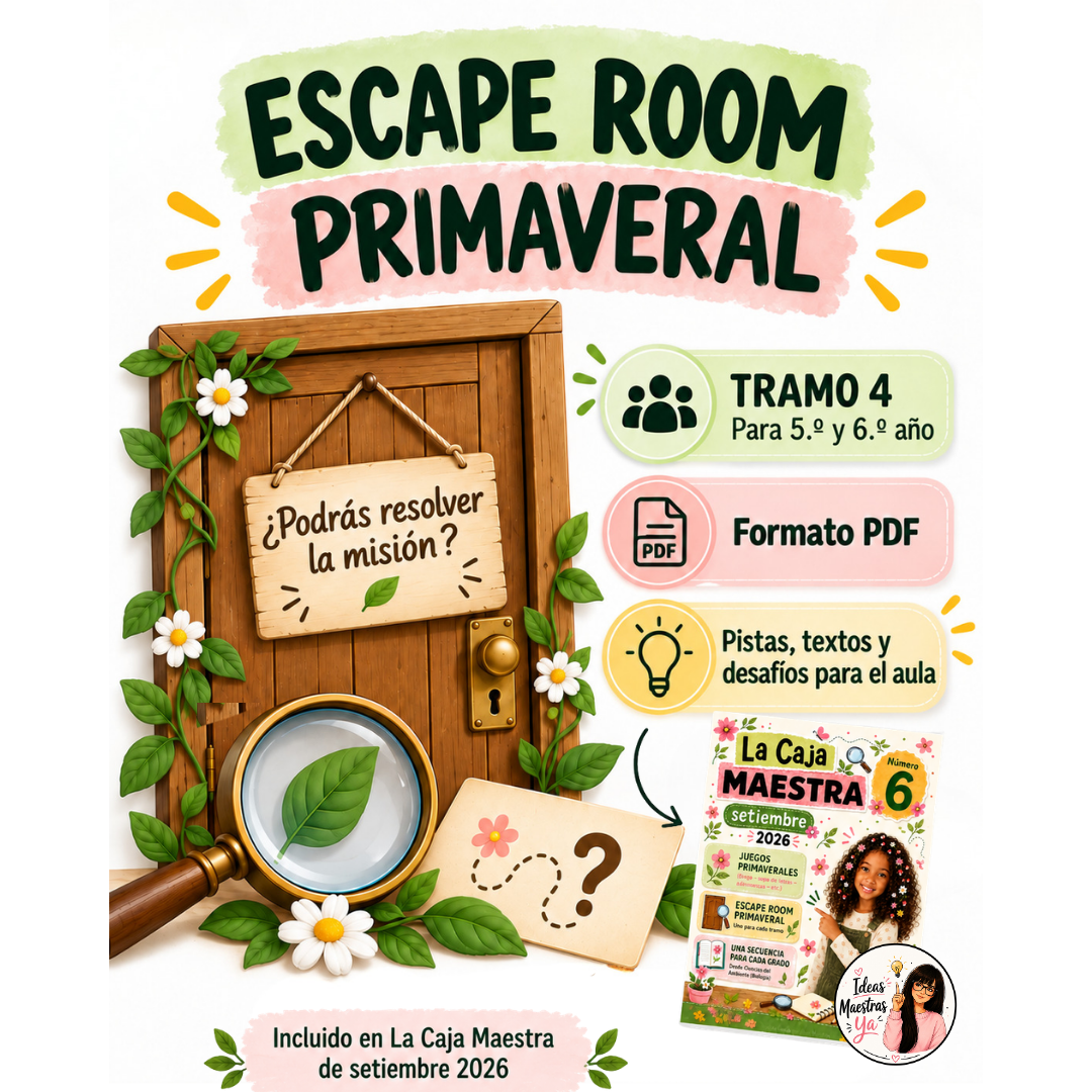Escape Room Primaveral. Tramo 4