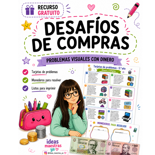 Desafío de compras. Tarjetas y monederos