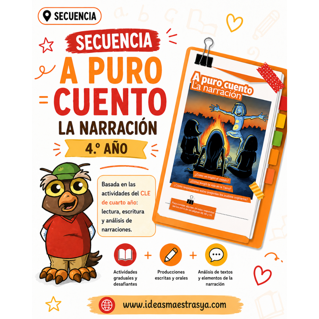 Secuencia Didáctica: CLE Cap III "A puro cuento". Cuarto grado