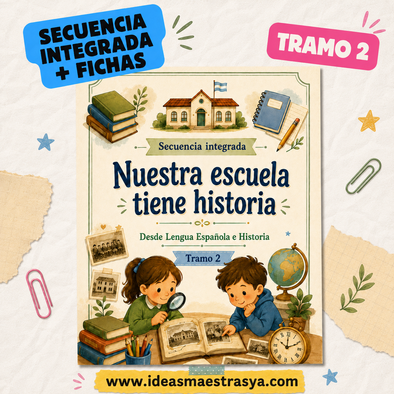 Secuencia Didáctica Integrada: Nuestra Escuela tiene historia. Tramo 2