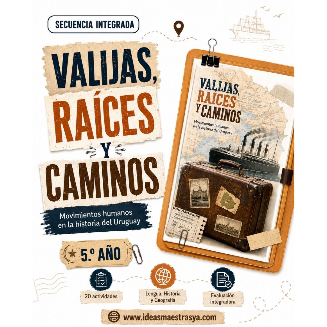 Secuencia Didáctica Integrada: Valijas, raíces y caminos. Quinto grado